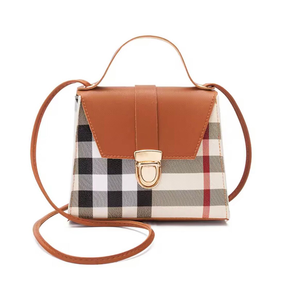 Step Carry "chic check bag"