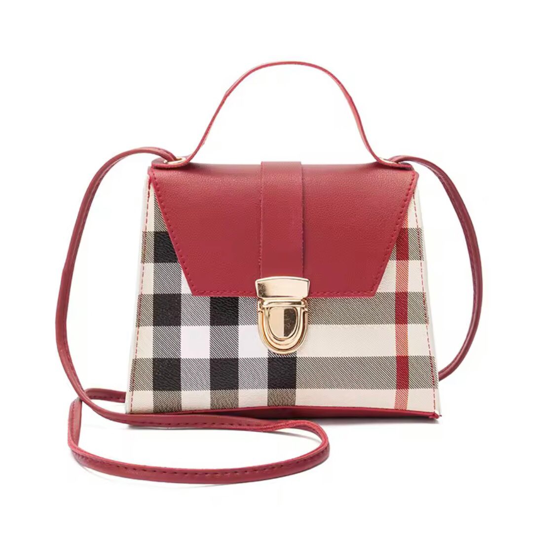 Step Carry "chic check bag"