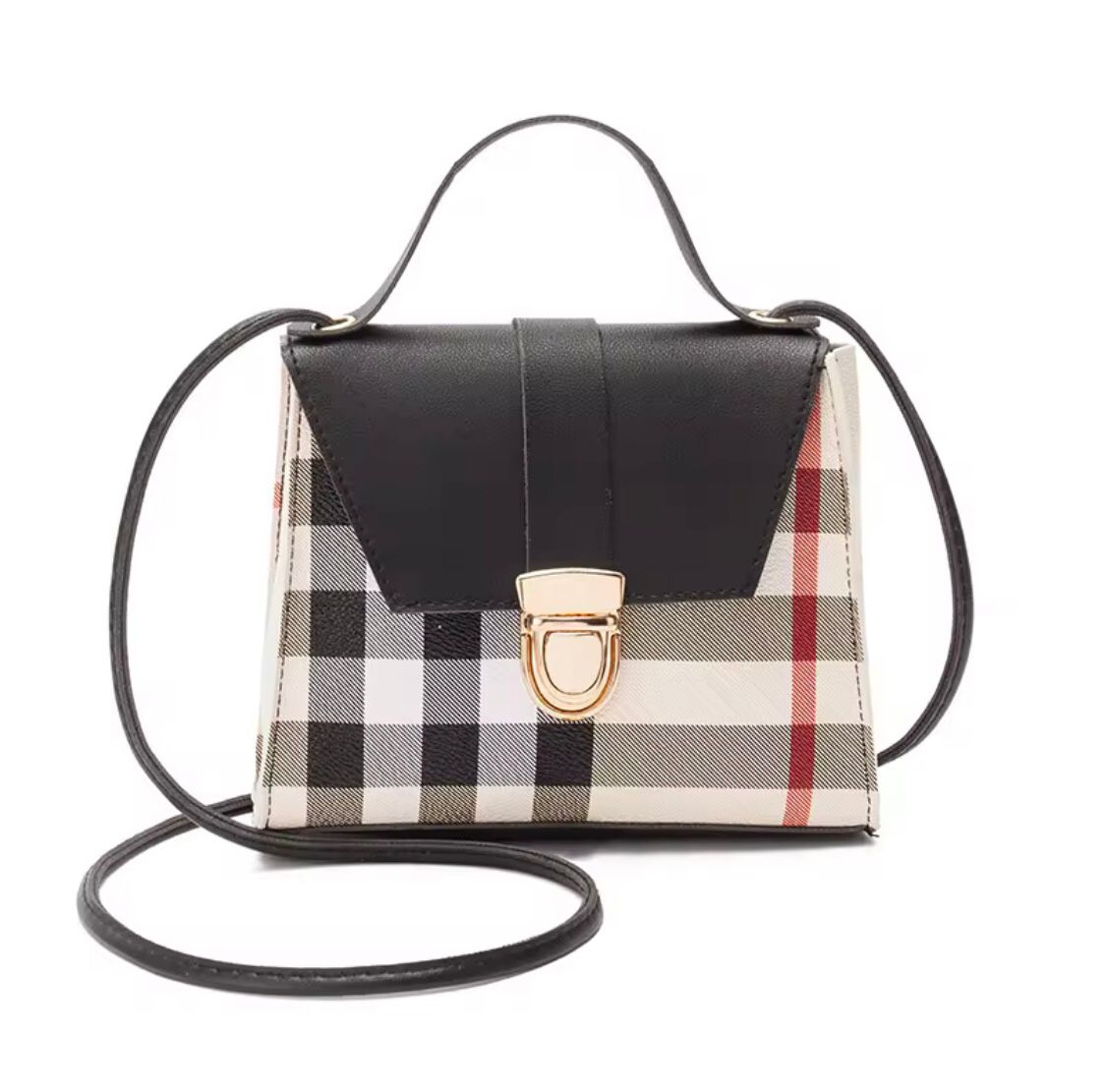 Step Carry "chic check bag"