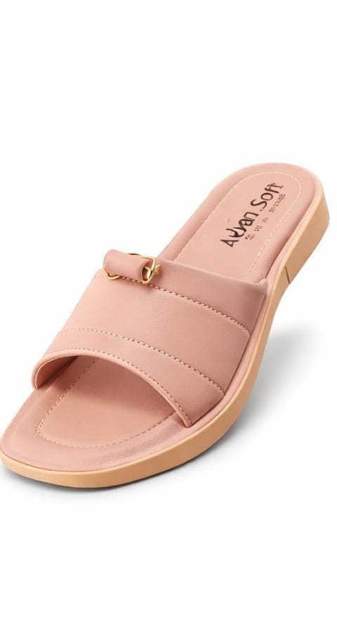 Step Carry "Polka Chic Summer Slides--Lightweight Ladies Slippers"