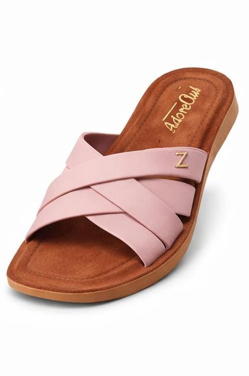 Step Carry "Polka Chic Summer Slides--Lightweight Ladies Slippers"